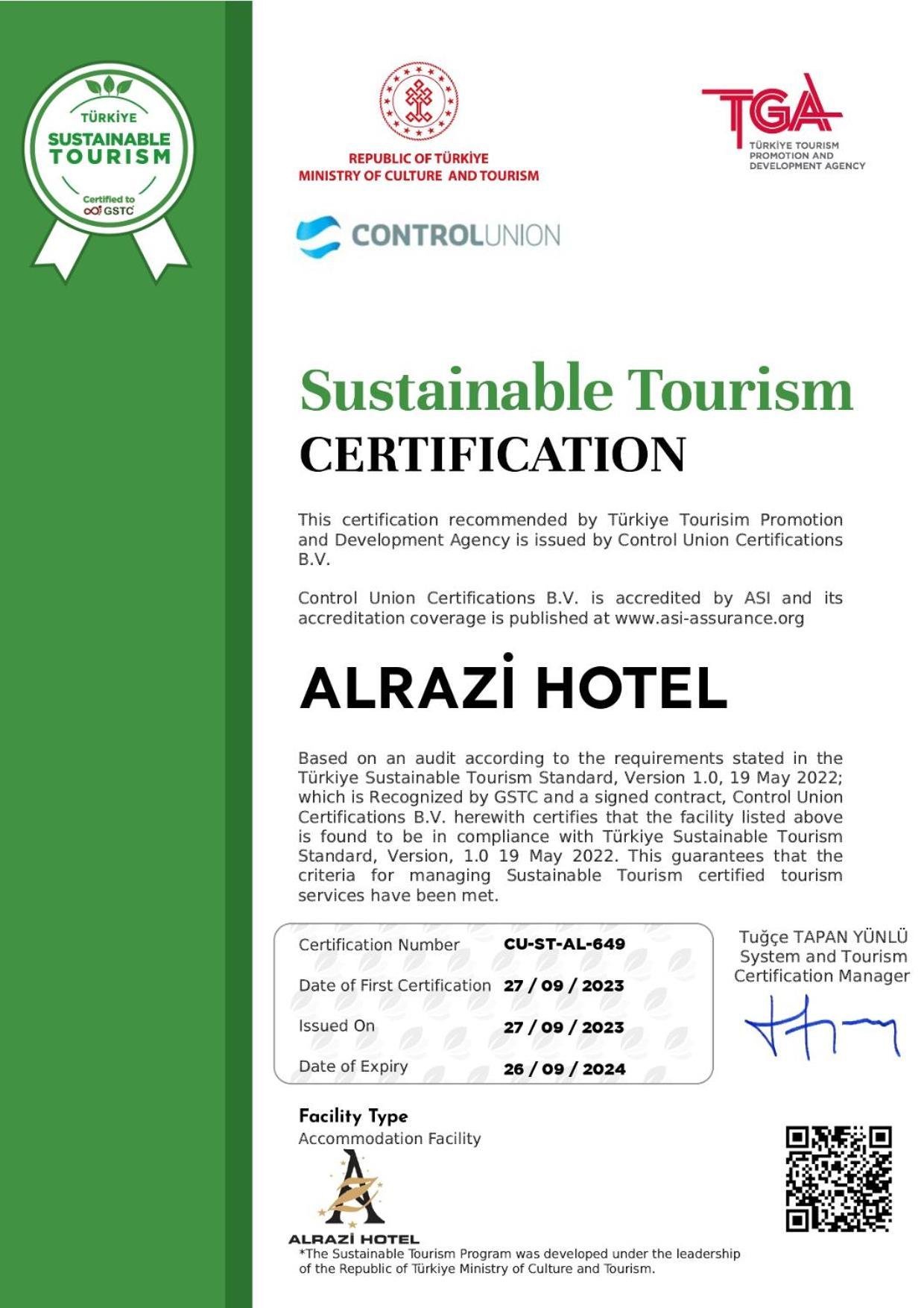 Alrazi Hotel Florya Istanbulská provincie Exteriér fotografie